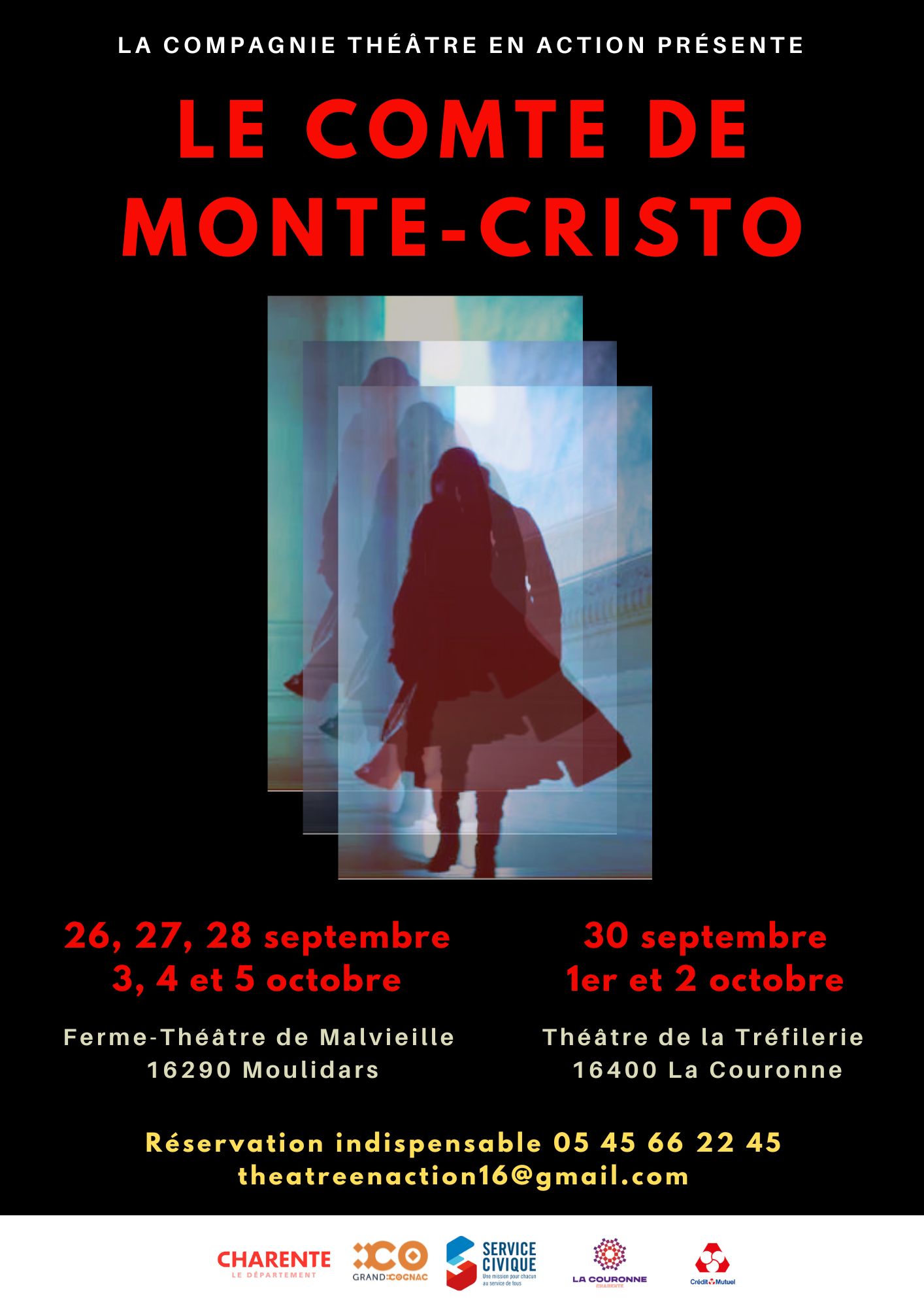AFFICHE LE COMTE DE MONTE CRISTO